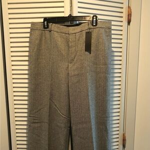 Slacks, black/white (Banana Republic, size 14)